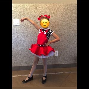 4T Polka Dot Dance Outfit